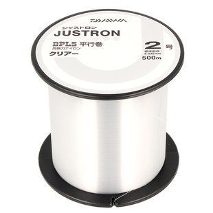 Леска Daiwa Justron DPLS 500м №2 0.235мм 8lb Clear