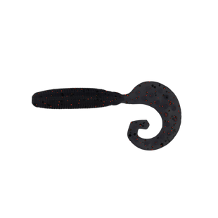 Силікон Reins Fat G-Tail Grub 2" 017 black red