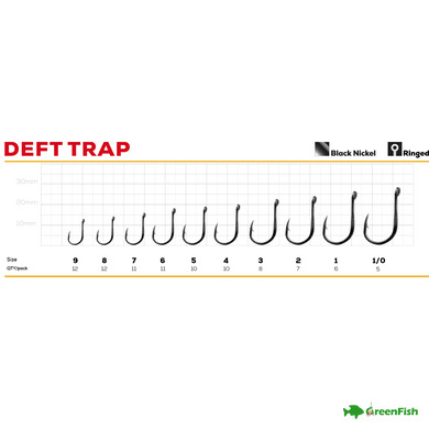 Крючок GC Deft Trap №2 (7шт)