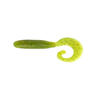 Силікон Reins Fat G-Tail Grub 2" 035 green sparkle