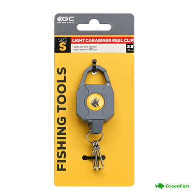 Ретривер GC Light Carabiner Reel Clip S NEW 2025
