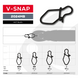Застежка GC V-Snap 2024MB №0(12шт)NEW 2024