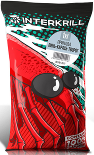 Прикормка INTERKRILL Линь-Карась-Творог 1кг