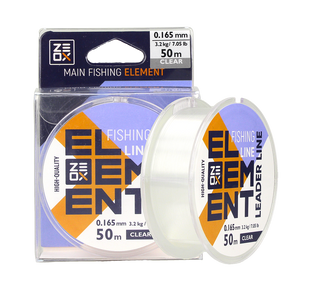 Леска Zeox Element Leader Line CL 50м 0.128мм