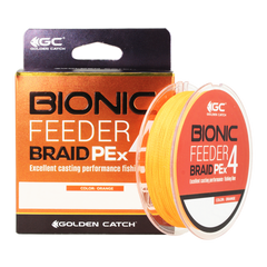 Шнур GC Bionic Feeder PE X4 150м Orange #0.6
