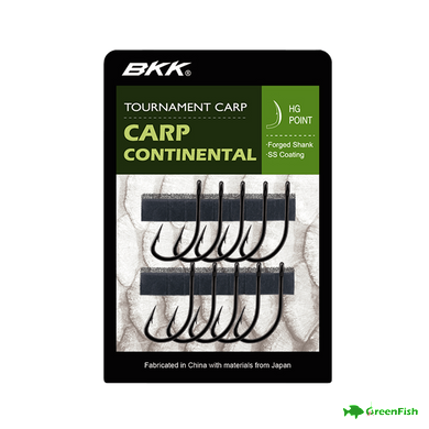 Гачок BKK Carp Continental №10 (10шт)