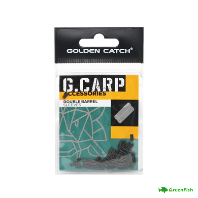 Трубка обжимная GC G.Carp Double Barrel Sleeves 0.5мм(50шт)NEW 2025