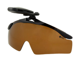 Очки GC polarized MBC401BR Cap Clip-on, салфетка, чехол, пластик, да, коричневый