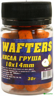 Бойл Wafters 10*14мм Кисла груша (Acid Pear) 3KBaits, 30г