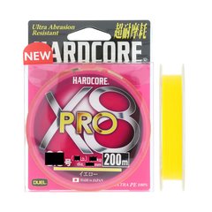 Шнур Duel Hardcore X8 Pro 200м #0.6 13lb Multicolor NEW