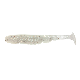 Силікон Bait Breath BYS T.T Shad 4" (6шт) 123 Clear White/Silver