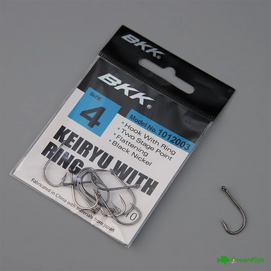 Гачок BKK Keiryu-R Diamond №10 (10шт)