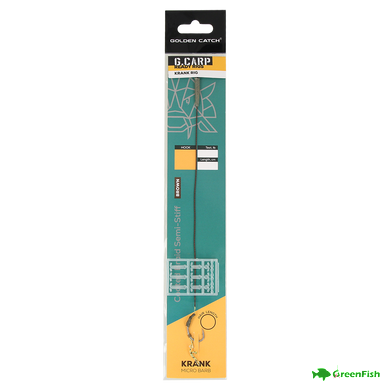 Готовий повідець на коропа GC G.Carp Krank Ready Rig №6 (1шт)