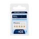 Мормышка вольфрамовая GC N-Ice Шар с отверстием 4.5мм 0.85г Black Nickel (5шт)