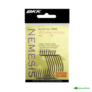 Крючок BKK Offset Nemesis №1(8шт)NEW
