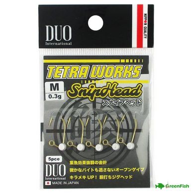 Джиг-голівка DUO Tetra Works Snip Head M 0.3г(5шт)