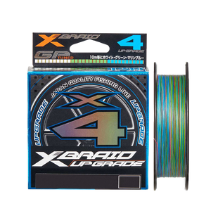 Шнур XBraid Upgrade X4 3 Color 150м #0.5 10lb NEW