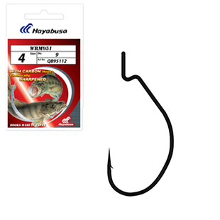 Гачок Hayabusa Extra Wide Gap Offset WRM951BM №2/0(7шт)