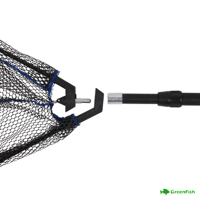 Подсак Zeox Delta Tele Folding RM-60210 (прорезиненная сетка) Голова 60х50
