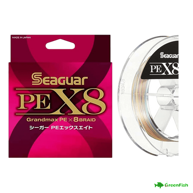 Шнур Seaguar Grandmax PE X8 150м #1.5 24lb Multicolor NEW