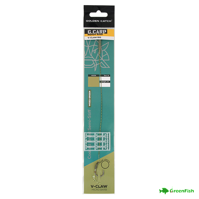 Готовий повідець на коропа GC G.Carp V-Claw Ready Rig №6 (1шт)