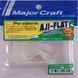 Силікон Major Craft Para Worm Aji-Flat 2.3" (8шт) Clear Glow
