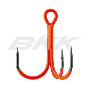 Гачок потрійний BKK Treble Spear-21 UVO Orange №1/0 (5шт)