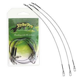 Повідець спінінговий Strike Pro Titanium 1x7 20см 50lb(3шт)