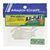 Силікон Major Craft Para Worm Aji-Flat 2.3" (8шт) Glow White