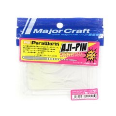 Силикон Major Craft Para Worm Aji-Pin 2.5"(13шт)Clear Glow
