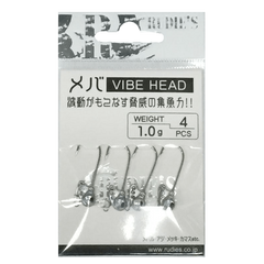 Джиг-головка Rudie'S Meba Vibe Head 1.0г(4шт)NEW