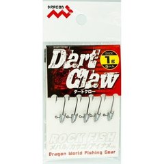 Джиг-голівка Dragon Dart Claw 1.0г(5шт)NEW