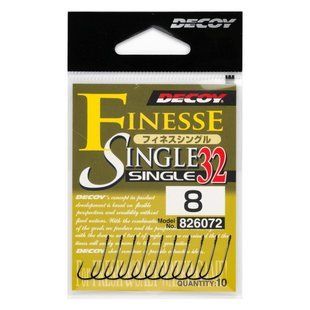 Гачок Decoy Finnesse Single S-32 №12