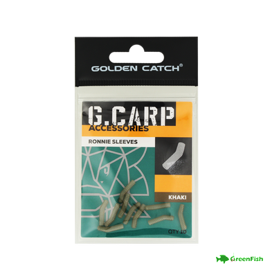 Лентяйка для Ronnie Rig GC G.Carp Ronnie Sleeves L(10шт)Khaki