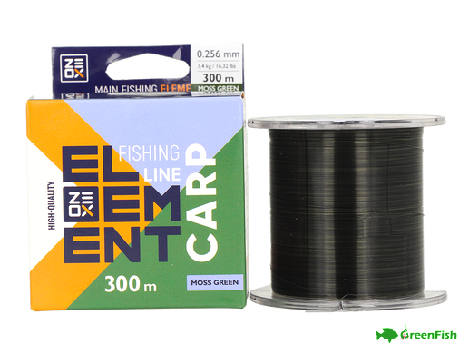 Леска Zeox Element Carp Line MG 300м 0.256мм