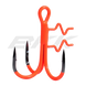 Гачок потрійний для стінгера BKK Treble Assist Spear-21 UVO Orange №1/0 (4шт)