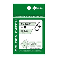 Застежка GC Wide Snap 1023SS №000 (12шт)