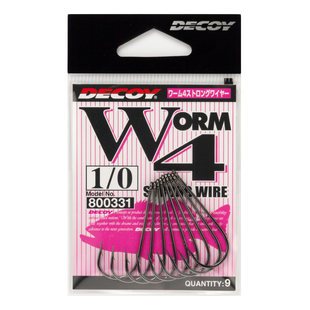 Гачок Decoy Worm 4 Strong Wire №5/0