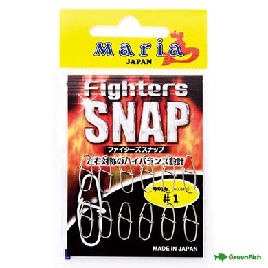 Застібка Maria Fighters Snap №0(12шт)NEW
