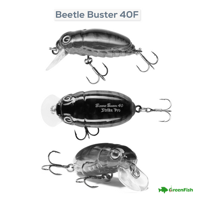 Воблер Strike Pro Beetle Buster 40F 5.7г 123F NEW