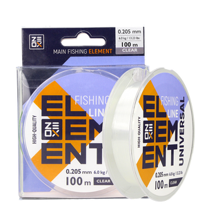 Леска Zeox Element Universal 100м CL 0.505мм