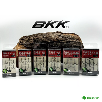 Крючок тройной BKK Sting-32 BN №10(7шт)NEW