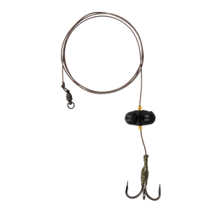 Оснащення сомове GC Treble Hook Catfish Rig With Rattle 5/0