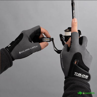 Перчатки GC Titanium Grip 3 Cut Grey L