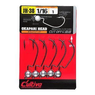 Джиг-головка Owner Offset JH-38 1/8 3.5г №1(5шт)
