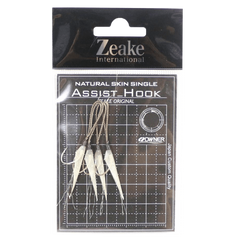 Ассист Zeake Assist Hook Single Fish Skin SLJ 2S(4шт)NEW