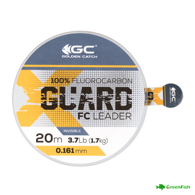 Флюорокарбон GC X-Guard FC Leader 20м 0.141мм NEW 2023
