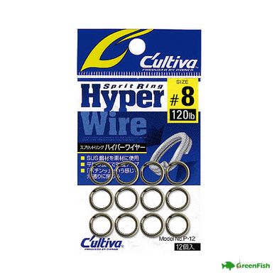 Заводное кольцо Owner Hyper Wire P-12 №10(10шт)220lb