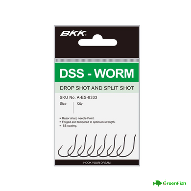 Гачок BKK DSS-Worm №1/0 (6шт)
