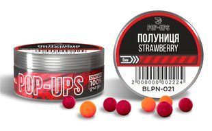 Бойлы Клубника Pop-Up INTERKRILL Strawberry 6 мм, 15г